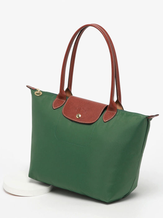 Longchamp Le pliage original Shopping Groen